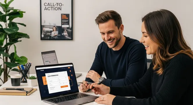 call-to-action landing pages analysis