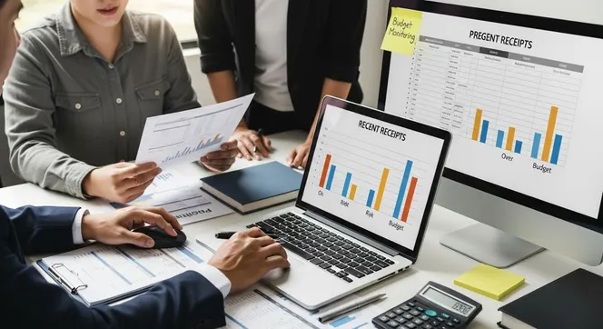 budget monitoring, expense tracking